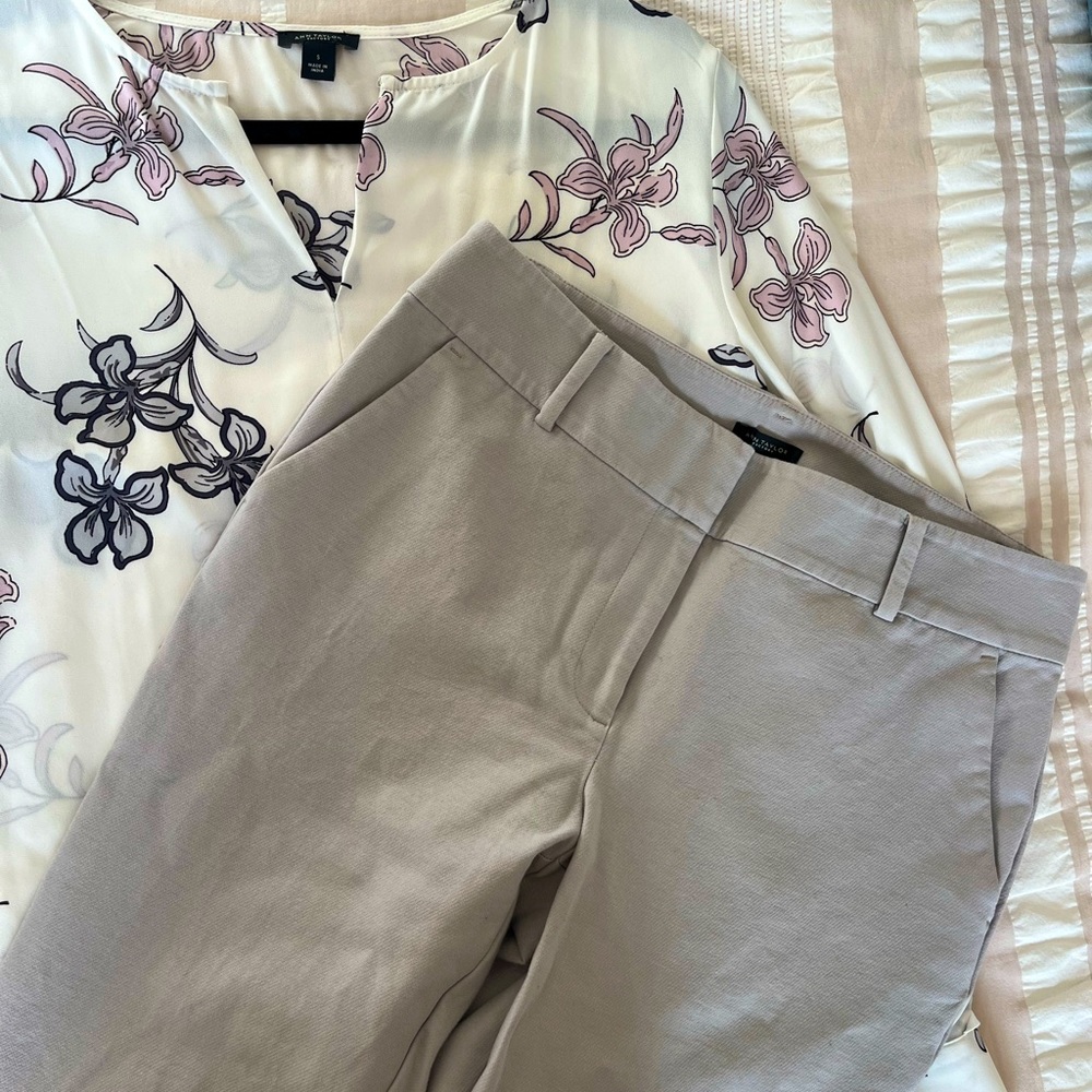 Ann Taylor Cropped Trousers